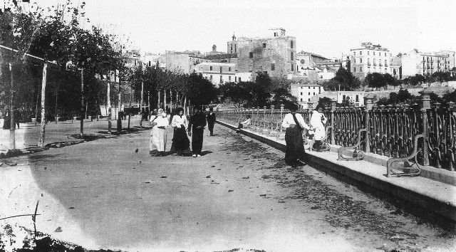 Passeig de les Palmeres a finals del segle XIX *